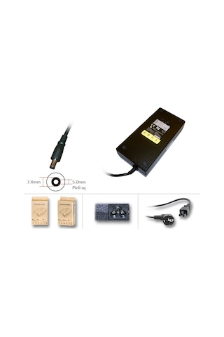 Dell 19.5v 9.23a 180w 7.4x5.0mm Notebook Adaptör, Şarj Cihazı La180pm180 / Cmadp048
