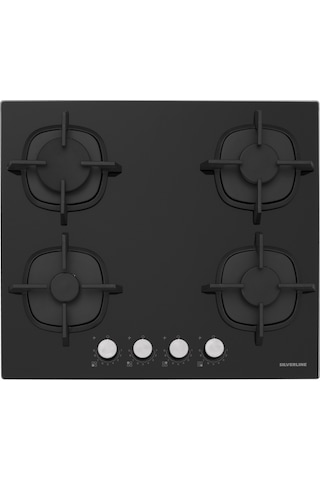 Silverline BO6502B02 - CS5427B01 - 3457 Soho 60 Siyah Ankastre Set
