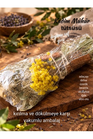 Kadim Mühür Tütsüsü - - Spiritüel Ritüel Ve Ezoterik Demet Tütsü - Kişiye Özel Hazırlanabilir
