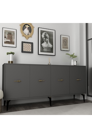 Sintaa 180 Cm Konsol Kx180 Antrasit-antrasit