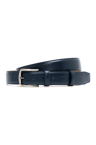 Lacivert Erkek F-034-00 Grande Klasik Kemer Genişlik 3.5 Cm