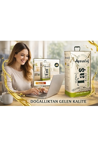 Ayvalık Natürel Soğuk Sıkım Sızma Zeytinyağı 2 x 5 L