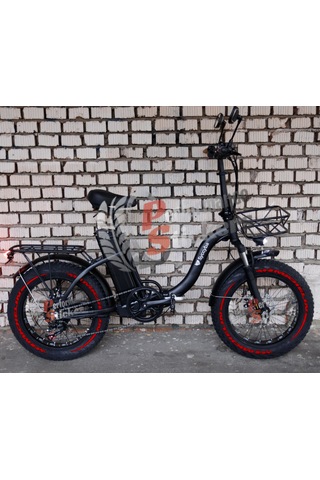 Michelin + Şerit Elektrikli Bisiklet Lastik Yazısı E-bike Kırmızı