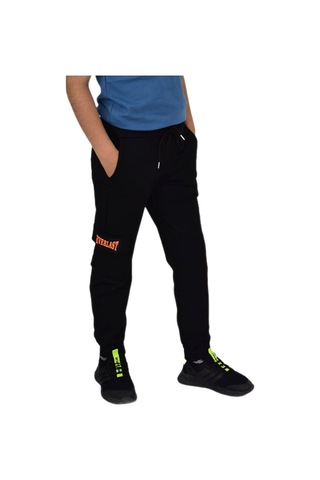 Erkek Çocuk Tek Kargo Cepli Eşofman Altı Bgl-st04630 Siyah