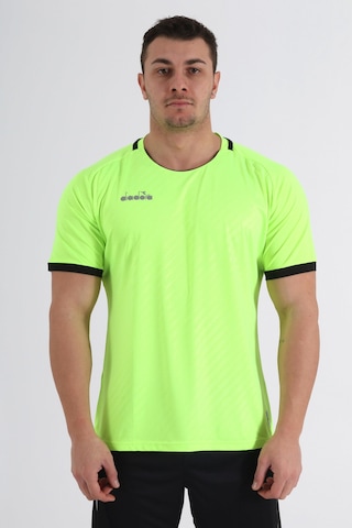 Diadora Elite Antrenman T-Shirt Fosfor Yeşil