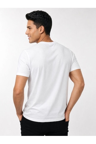 LOFT Regular Fit Erkek Tshirt K.kol Lf2042728 Q1.v1 Beyaz