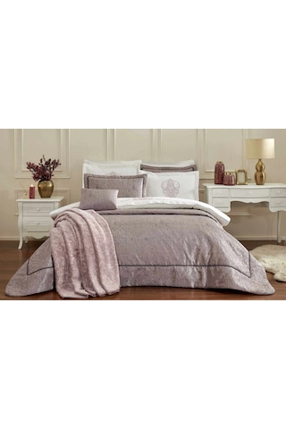 Özdilek Julia Çeyiz Seti Pudra 11 Parça Çok Renkli