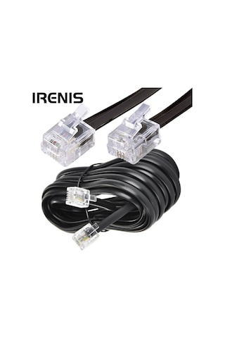 Irenis ADSL VDSL Modem Kablosu RJ11 Kablo. Köken Telefon Kablosu 10 M