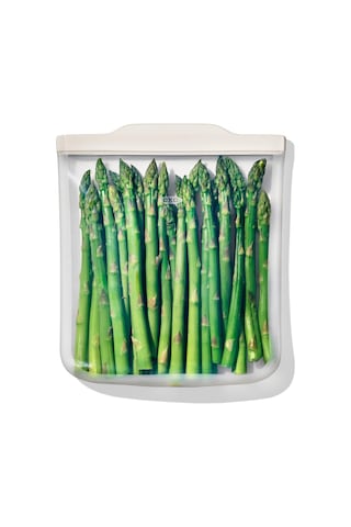 Good Grips Silicone Reusable Bag Half Gallon Bag 64 Oz - Oat 4296