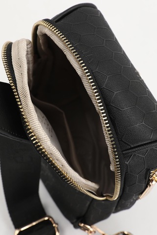 Çapraz Sırt Çantası - Siyah Siyah