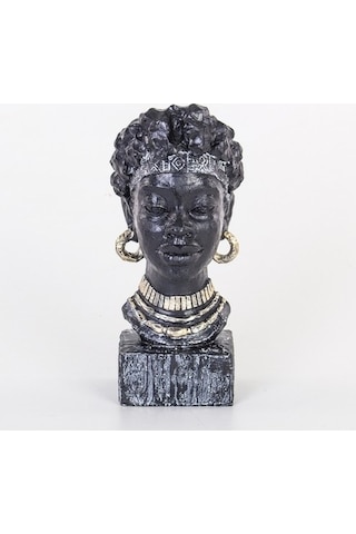 Euro Flora Afrikalı Kadın Büst 13X9X30 Cm