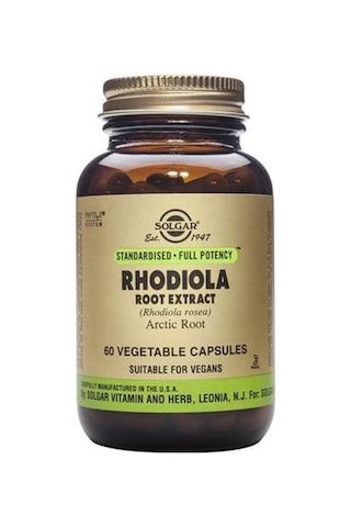 Solgar Rhodiola Root Extract 60 Kapsül