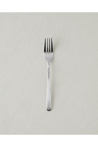 English Home Stripes Paslanmaz Çelik Çatal Kaşık Bıçak Tk. 18 Parça 6 Kişilik Silver Silver
