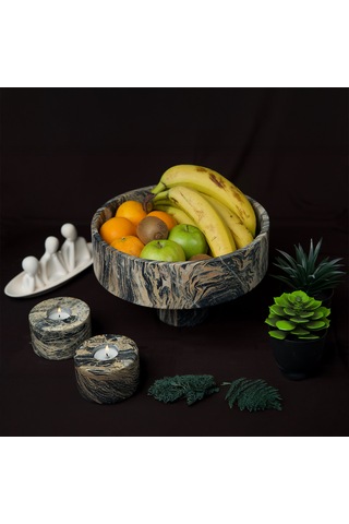 Profondo Ayaklı Mermer Kase