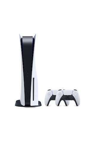Sony Playstation 5 PS5 Oyun Konsolu + 2 Dualsense Kol (İthalatçı Garantili)