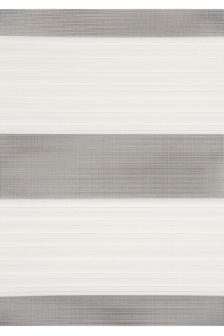 Perdehanem Geniş Plise Zebra Perde Krem Krem