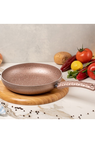 Meşeler Granit Tava 28 CM Rose