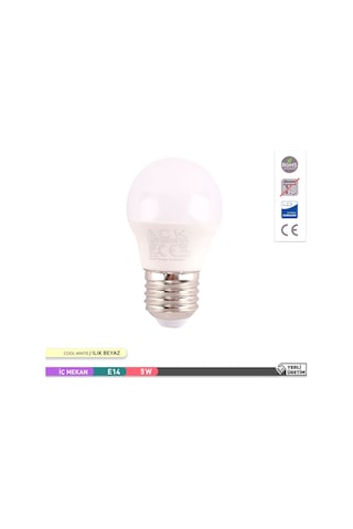 Ack 9w Led Top Ampul 4000k Günışığı 220v 5w E27