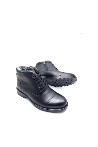 Umut Hakiki Deri Kürklü Erkek Bot