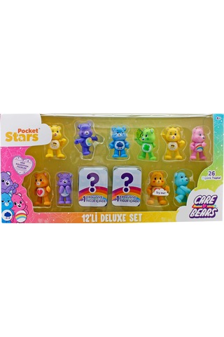 Care Bears Mini Koleksiyon Figürleri 12'li Paket Model 3