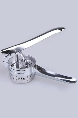 Tilbe Home Patates Ezici Press Meyve Nar Sıkacağı Patates Püre Yapıcı Mutfak Hazneli Çelik Mevye Lim Çelik