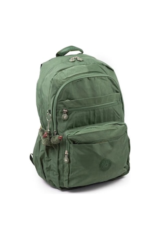 Krinkıl Büyük Çok Gözlü Spor, Seyahat, Okul, Laptop Sırt Çantası 9-1b Yeşil