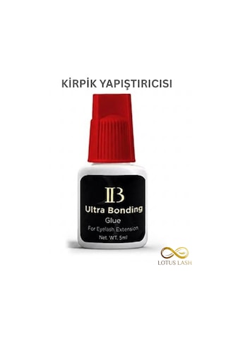 Ib-beauty Ultra Bonding Profesyonel İpek Kirpik Yapıştırıcısı 5ml Kırmızı Kapak