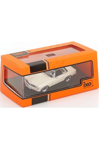 1:43 Ölçek Ixo 1964 Mercedes Benz 230 Sl W113 With Hardtop Diecast Metal Minyatür Model Araba 10cm