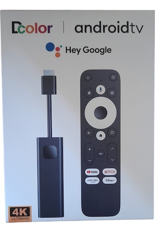 Magbox Magroid GD1 D Color Lisanslı 16 GB HDD  2 GB Ram 4K Android Tv Stick