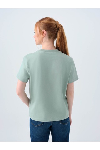 Loft Regular Fit Mint Yeşili Kadın T-shirt Lf2036285 Mint Yeşili