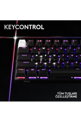 Logitech G Pro X 60 920-011913 RGB Kablosuz Oyuncu Klavye