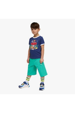 Puma X Paw Patrol Ringer Çocuk Mavi T-shirt 634935 545591