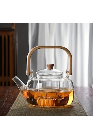 Ahşap Saplı Cam Filtreli Demlik Diğer