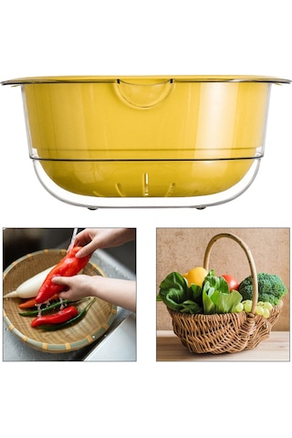 Suntek Magideal Meyveler, Salatalar Ve Sebzeler Için Sebze Yıkama Sarı