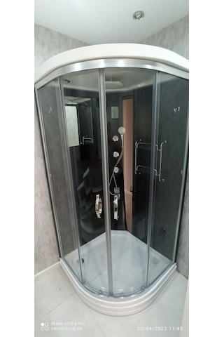 100x100 Oval Duş Teknesi Üzeri Kompakt Sistem Sistem 1