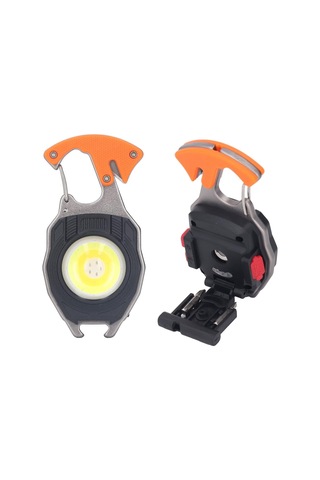 Mini Çalışma Işığı Çakmak Özellikli Led Anahtarlık El Feneri Mavi