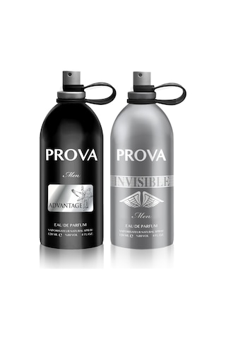 Prova Advantage + Invisible Erkek Parfüm Seti EDP 2 x 120 ML