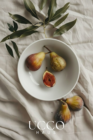 21 Cm Porselen Artisan Salata Meyve Sunum Kasesi - Yemek Makarna Tabağı beyaz