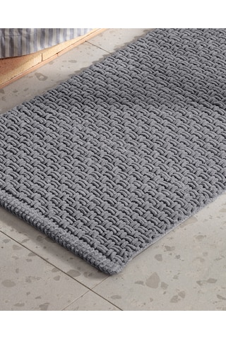 Madame Coco Najac Banyo Paspas - Gri - 50x80 Cm 8684427045329 Gri