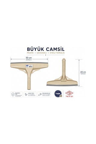 Lexroo Büyük Cam Sil 33 Cm