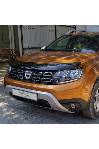Cappafe Dacia Duster Ön Kaput Koruyucu Rüzgarlık 3Mm Abs 2018-