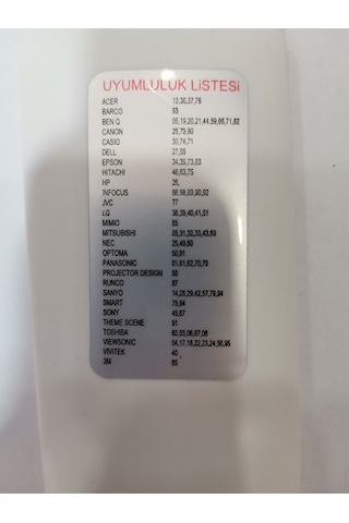 Projeksiyon Sunum Akıllı Kumanda