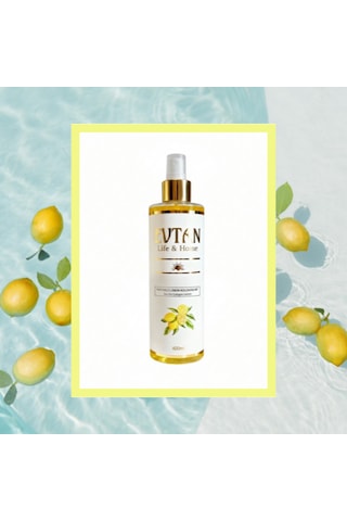 Evtan Life & Home Parfümlü Limon Kolonyası 80 400 Ml Eau De Cologne Lemon