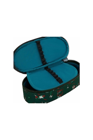 Kipling Duobox Medium Kalem Çantası Soccer Print Kı62312kt Çok Renkli