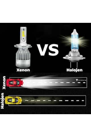 Oyota Corolla Uyumlu 2004-2012 Şimşek Etkili Sis Led Xenon Far Ampulü