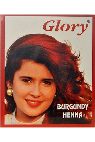 Glory Kızıl Hint Kınası (Burgundy Henna) 10 Gr Paket