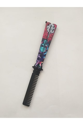 Benchmade Paslanmaz Çelik Kurukafa Kelebek Tarak 21 CM