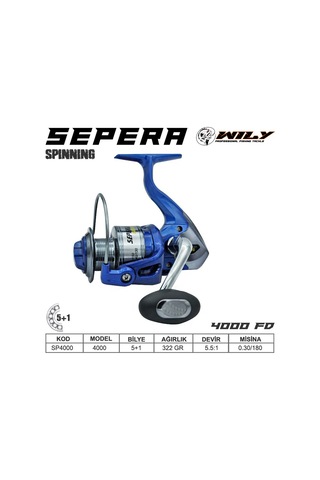 Wily Sepera 4000 Fd Olta Makinesi 5+1 Bb