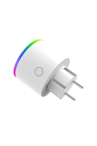 Rgb Ledli 3680w Akıllı Wi-fikontrollü Priz Fsm-2 0