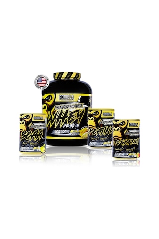 Gorilla Nutrition Kas & Güç Kazanımı Kombini